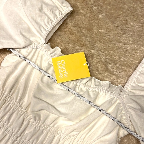 CHARLIE HOLIDAY Boheme White Dress - Picture 8 of 13